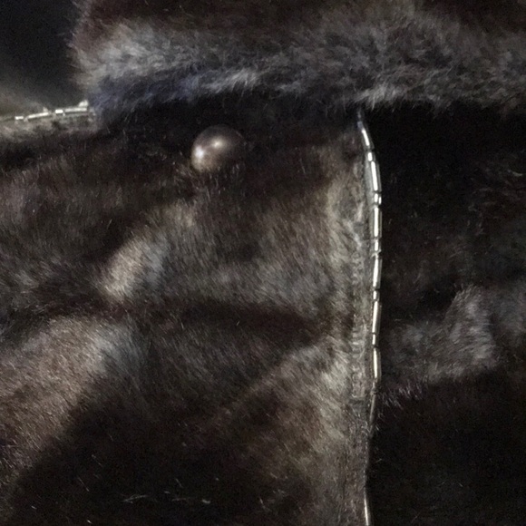 Monoplaza faux fur jacket Coat Small - Picture 4 of 7